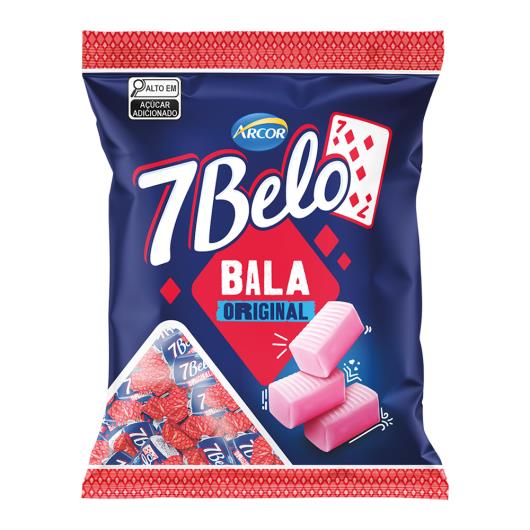 Bala 7 Belo Iogurte Morango Pacote 90g - Imagem em destaque