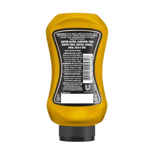 Mostarda com grãos selecionados Hellmann's supreme squeeze 250g - Imagem em destaque