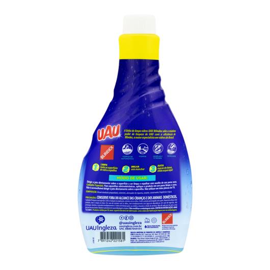 Limpa vidros Uau Blindex refil 500ml - Imagem em destaque
