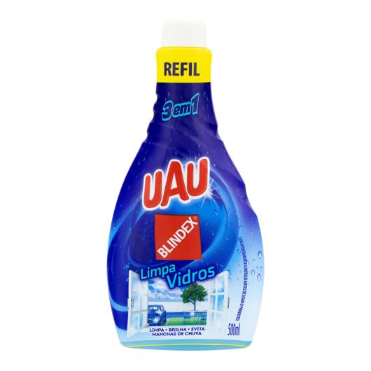 Limpa vidros Uau Blindex refil 500ml - Imagem em destaque
