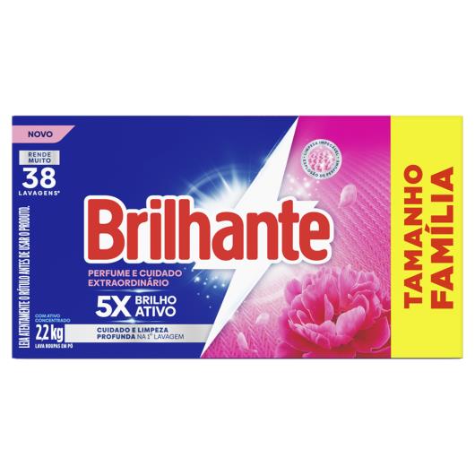 Lava-Roupas em Pó Perfume e Cuidado Extraordinário Brilhante 2,2kg - Imagem em destaque