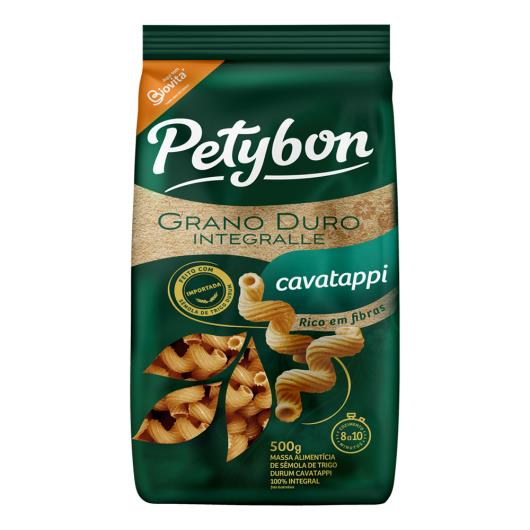 Macarrão Petybon Grano Duro Integral Cavatappi Pacote 500g - Imagem em destaque