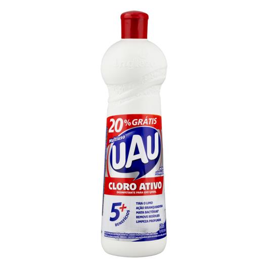 Desinfetante multiuso cloro ativo Uau 20% de desconto 500ml - Imagem em destaque