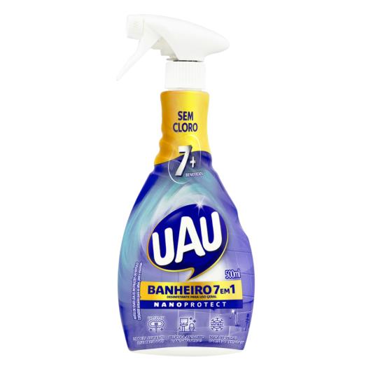 Desinfetante banheiro 7em1 sem cloro Uau 500ml - Imagem em destaque