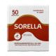 Guardanapo Sorella Folha Simples 22cm x 23cm Pacote 50 Unidades - Imagem 7896053440220.png em miniatúra