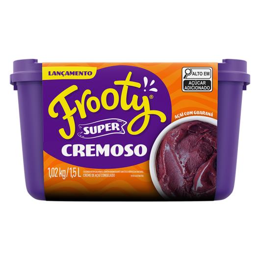 Açaí com Guaraná Frooty Super Cremoso 1.5l - Imagem em destaque