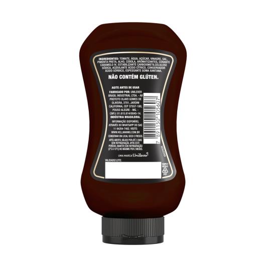 Molho barbecue supreme Hellmann's squeeze 280g - Imagem em destaque