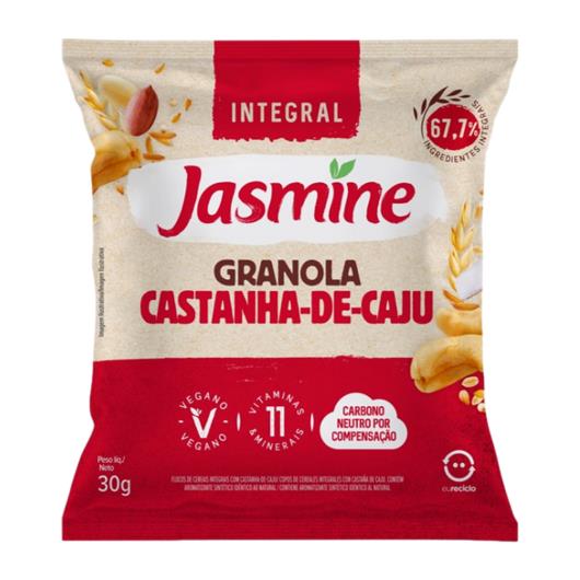 Granola integral castanha de caju Jasmine 30g - Imagem em destaque