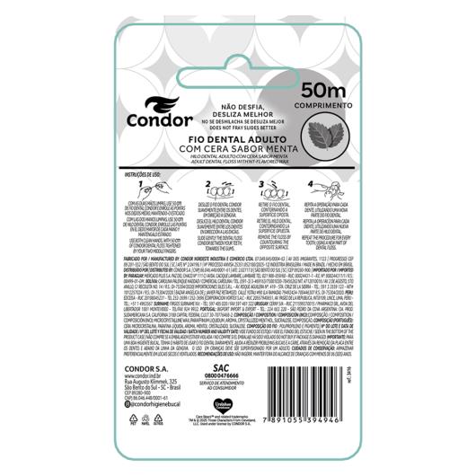 Fio Dental Menta Ursinhos Carinhosos Condor 50m - Imagem em destaque