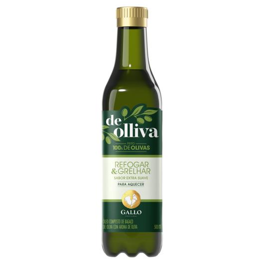 Óleo Composto Gallo Bagaço de Oliva Extra Suave Refogar & Grelhar 500ml - Imagem em destaque