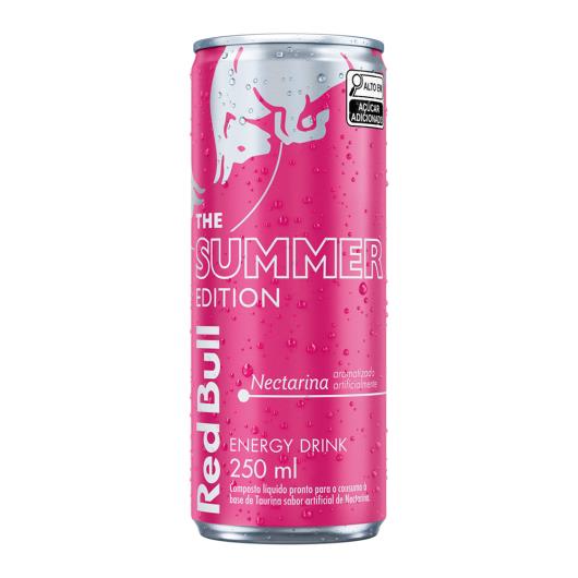 Energético nectarina Red Bull Summer lata 250ml - Imagem em destaque