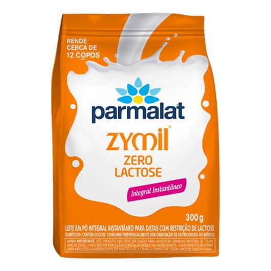 Leite em Pó Parmalat Zymil Integral Instantâneo Zero Lactose Pacote 300g - Imagem em destaque
