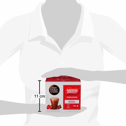 Cápsula de achocolatado chococcino Nescafé Dolce Gusto 10 unidades 155g - Imagem em destaque