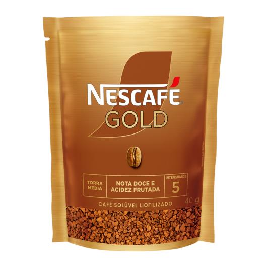 Café solúvel gold liofilizado Nescafé sachê 40g - Imagem em destaque