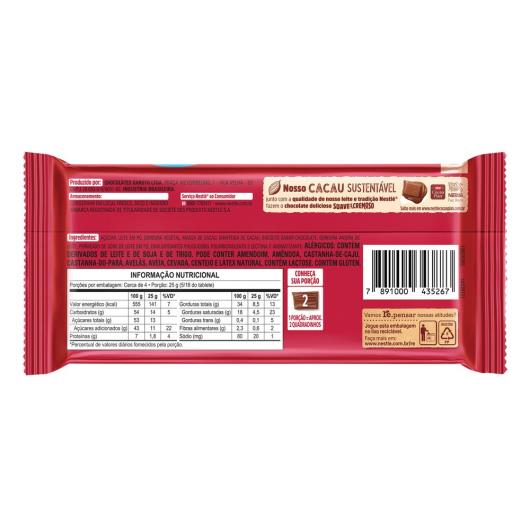 Chocolate NESTLÉ NEGRESCO Recheado 90g Tablete - Imagem em destaque
