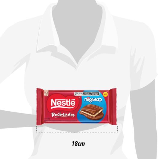 Chocolate NESTLÉ NEGRESCO Recheado 90g Tablete - Imagem em destaque