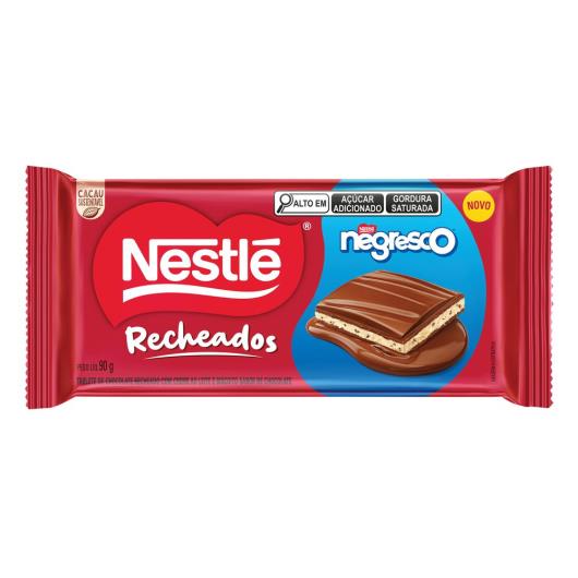 Chocolate NESTLÉ NEGRESCO Recheado 90g Tablete - Imagem em destaque