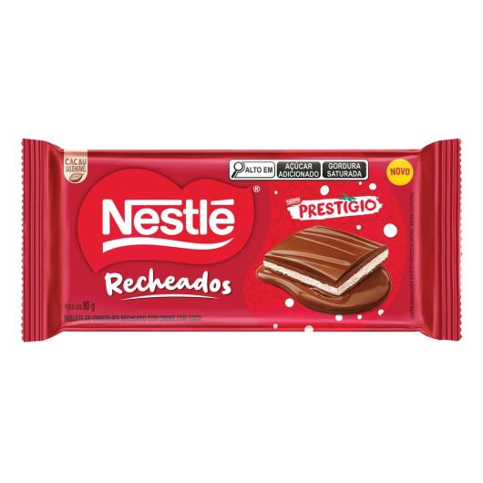 Chocolate NESTLÉ PRESTÍGIO Recheado 90g Tablete - Imagem em destaque
