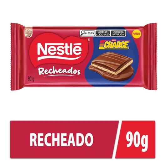 Chocolate NESTLÉ CHARGE Recheado 90g Tablete - Imagem em destaque