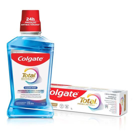 Kit Enxaguante Bucal Colgate grátis creme dental 90g Unidade - Imagem em destaque