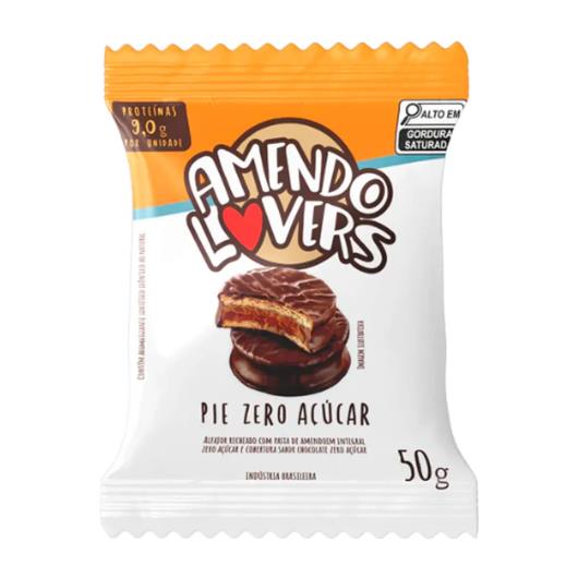 Alfajor Pie Zero Açúcar Amendo lovers 50g - Imagem em destaque