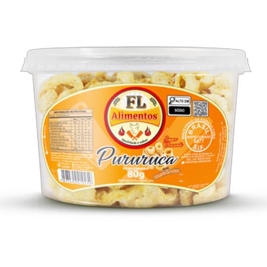 Pururuca tradicional FL Alimentos 80g - Imagem em destaque
