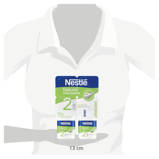Iogurte natural desnatado Nestle 320g - Imagem em destaque