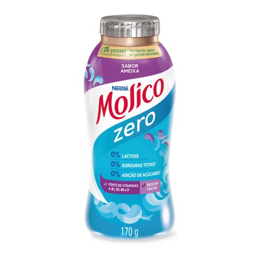 Iogurte desnatado ameixa zero lactose Molico 170g - Imagem em destaque