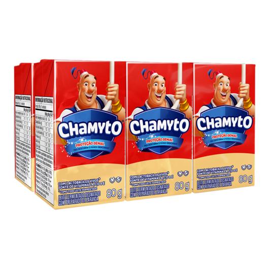 Leite Fermentado Chamyto Pack 6 Unidades 80g Cada - Imagem em destaque