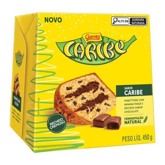 Panettone caribe Garoto 450g - Imagem em destaque