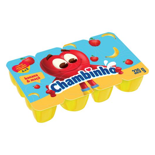 Petit Suisse Banana & Maçã Chambinho Bandeja 320g 8 Unidades - Imagem em destaque