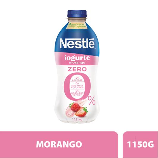 Iogurte morango zero Nestle garrafa 1,15kg - Imagem em destaque