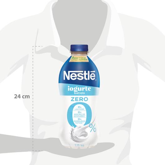Iogurte batido zero Nestle garrafa 1,15kg - Imagem em destaque