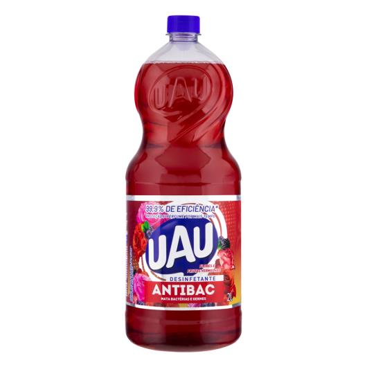 Desinfetante antibac flores e frutas vermelhas Uau 2 Litros - Imagem em destaque