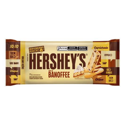 Barra Sabor Chocolate Branco Banoffee Hershey's Edição Limitada 77g - Imagem em destaque