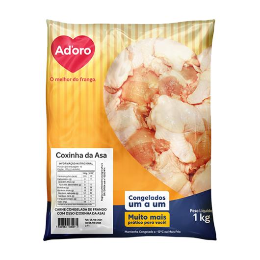Coxinha da Asa de Frango Adoro Congelada 1kg - Imagem em destaque