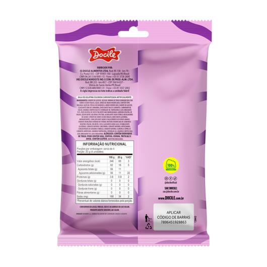 Bala surpresa Docile 80g - Imagem em destaque