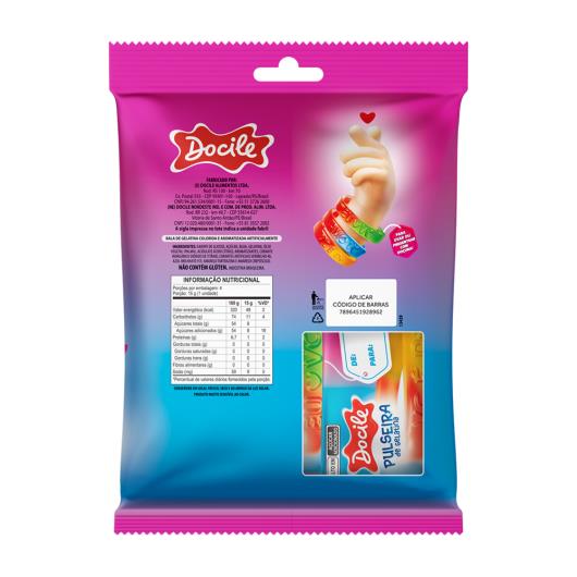 Bala de gelatina pulseira Docile 60g - Imagem em destaque