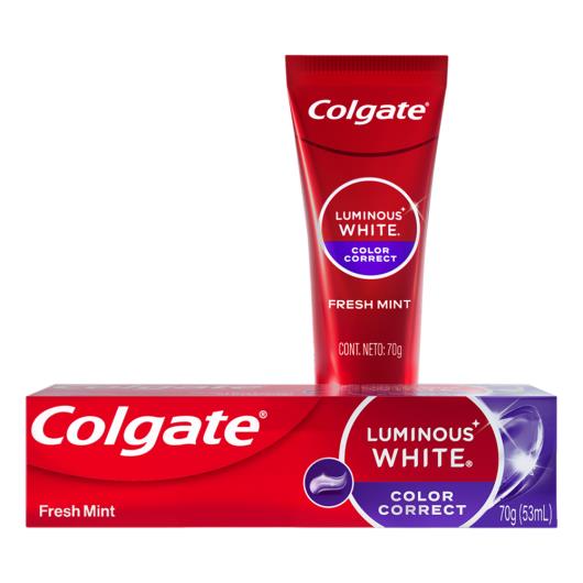 Creme dental luminous white color correct Colgate 70g - Imagem em destaque