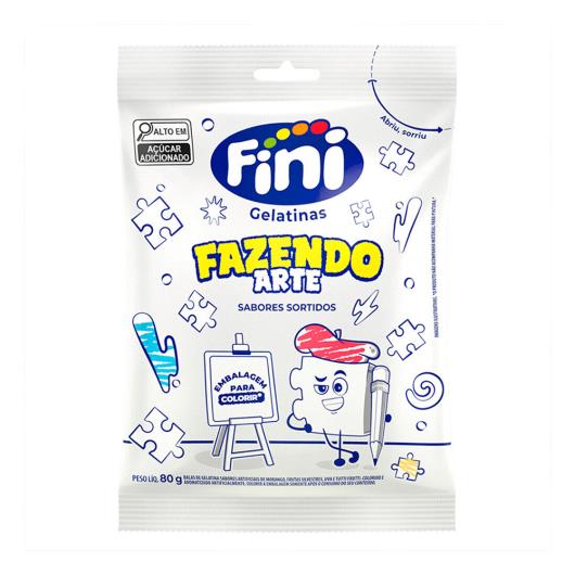 Bala de gelatina fazendo arte sortidos Fini 80g - Imagem em destaque