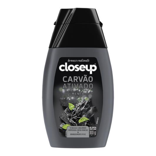 Gel Dental Carvão Ativado Menta Closeup 100g - Imagem em destaque