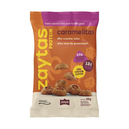 Snack protein caramelitas Zaytas 35g - Imagem em destaque