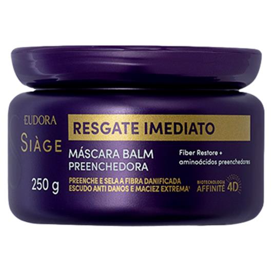 Máscara capilar tratamento resgate imediato Siage 250g - Imagem em destaque