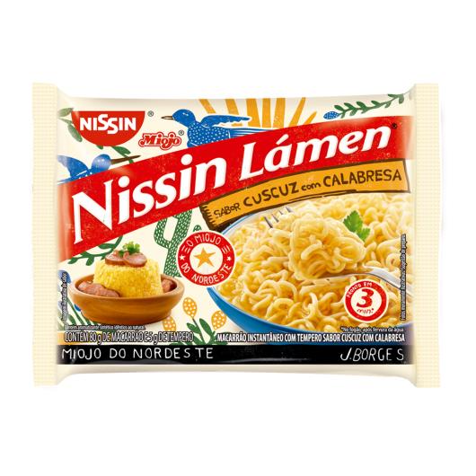Macarrão instantâneo cuscuz com calabresa Lámen Nissin 85g - Imagem em destaque