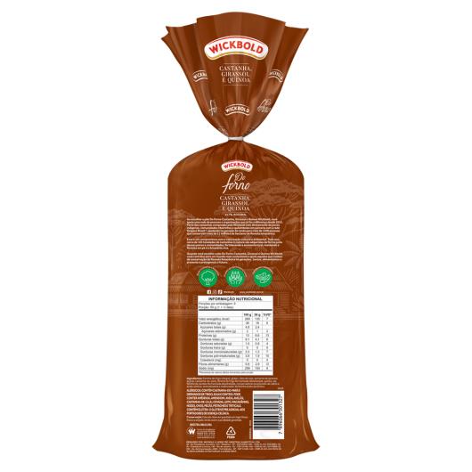 Pão castanha girassol e quinoa Wickbold 450g - Imagem em destaque