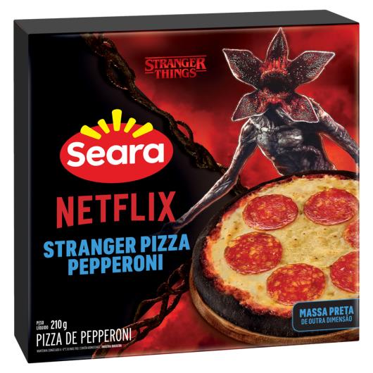Pizza netflix stranger pepperoni Seara 210g - Imagem em destaque