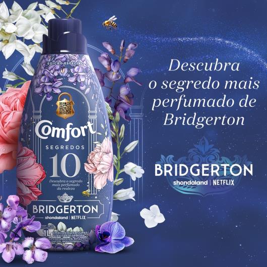 Amaciante Concentrado Bridgerton Comfort Segredos 1l - Imagem em destaque