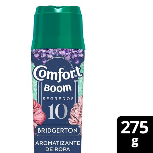 Perfume para Roupas Bridgerton Comfort Boom Segredos Cristais Frasco 275g - Imagem em destaque