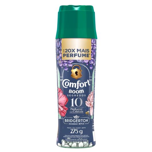 Perfume para Roupas Bridgerton Comfort Boom Segredos Cristais Frasco 275g - Imagem em destaque