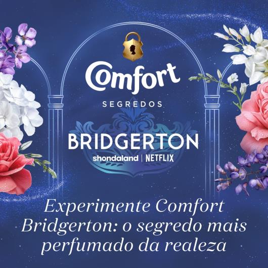 Perfume para Roupas Bridgerton Comfort Boom Segredos Cristais Frasco 275g - Imagem em destaque